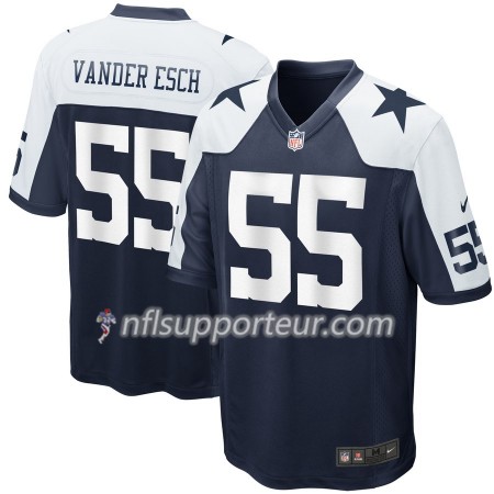 Maillot Homme Dallas Cowboys Leighton Vander Esch 55 Nike Throwback Alternate